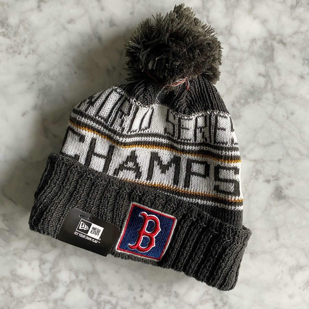 Boston Red Sox World Series Champ Beanie